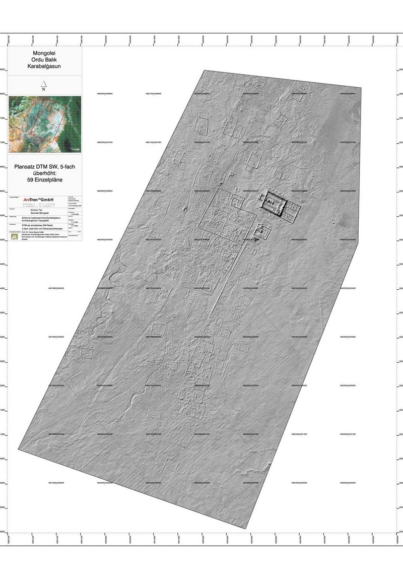 Airborne Laserscanning of Karabalgasun