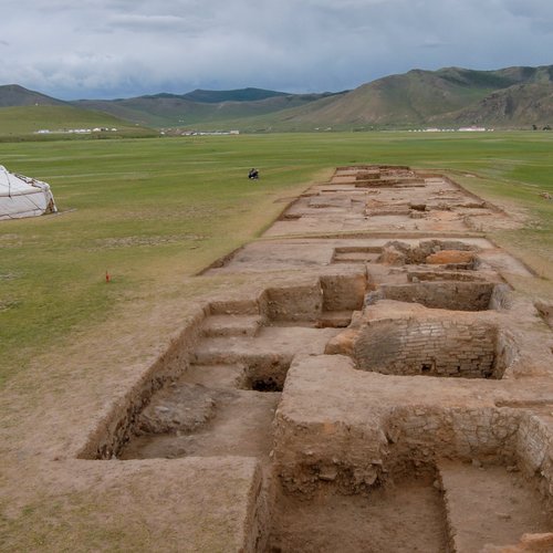 A workshop and kiln district at the Orkhon terrace near to Kharhorin